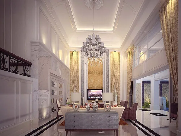 profil interior ruang tv rumah