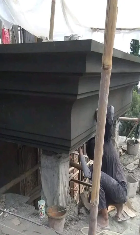 lis ornamen profil beton